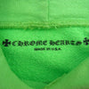 CHROME HEARTS クロムハーツ（原本無） 国内正規品 PPO SEXRCD GRN HD PLVR MATTY BOY sex records マッティボーイ セックス レコード パーカー ライトグリーン系 S【中古】