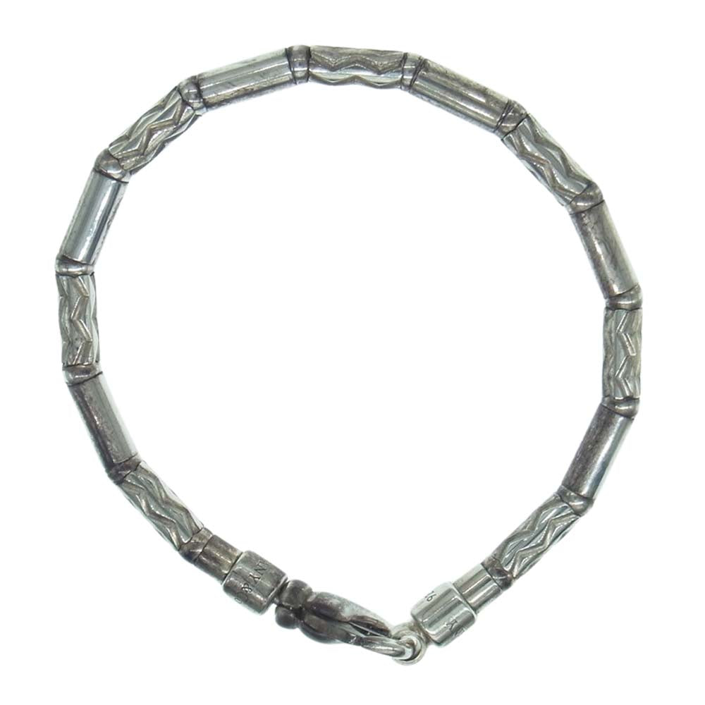 TIFFANY&Co. ティファニー GERMANY ジャーマニー パイプビーズリンク ブレスレット シルバー系【中古】
