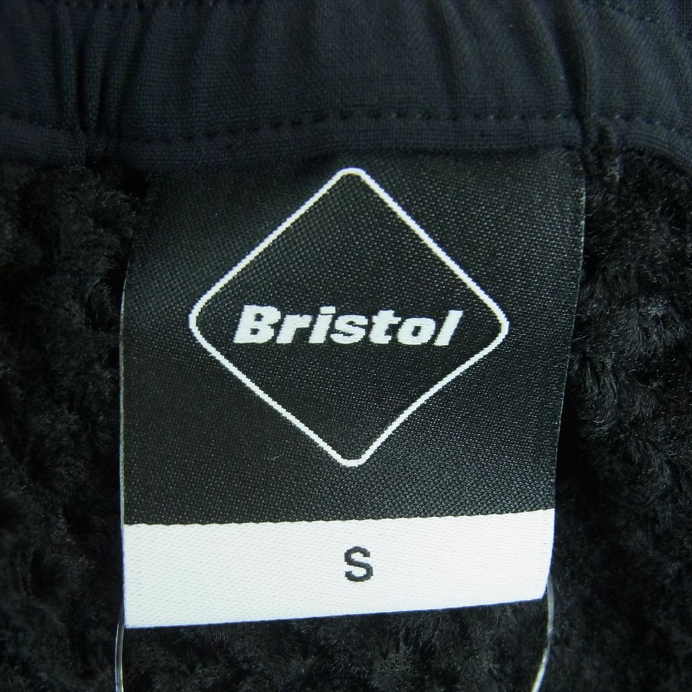 F.C.R.B. エフシーアールビー 23AW FCRB-232067 LYCRA TRACK RIBBED PANTS ライクラ トラック リベット パンツ ブラック系 S【美品】【中古】