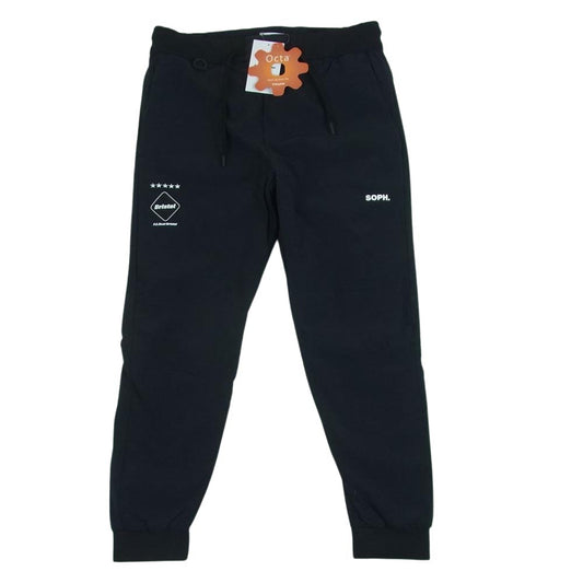 F.C.R.B. エフシーアールビー 23AW FCRB-232067 LYCRA TRACK RIBBED PANTS ライクラ トラック リベット パンツ ブラック系 M【美品】【中古】