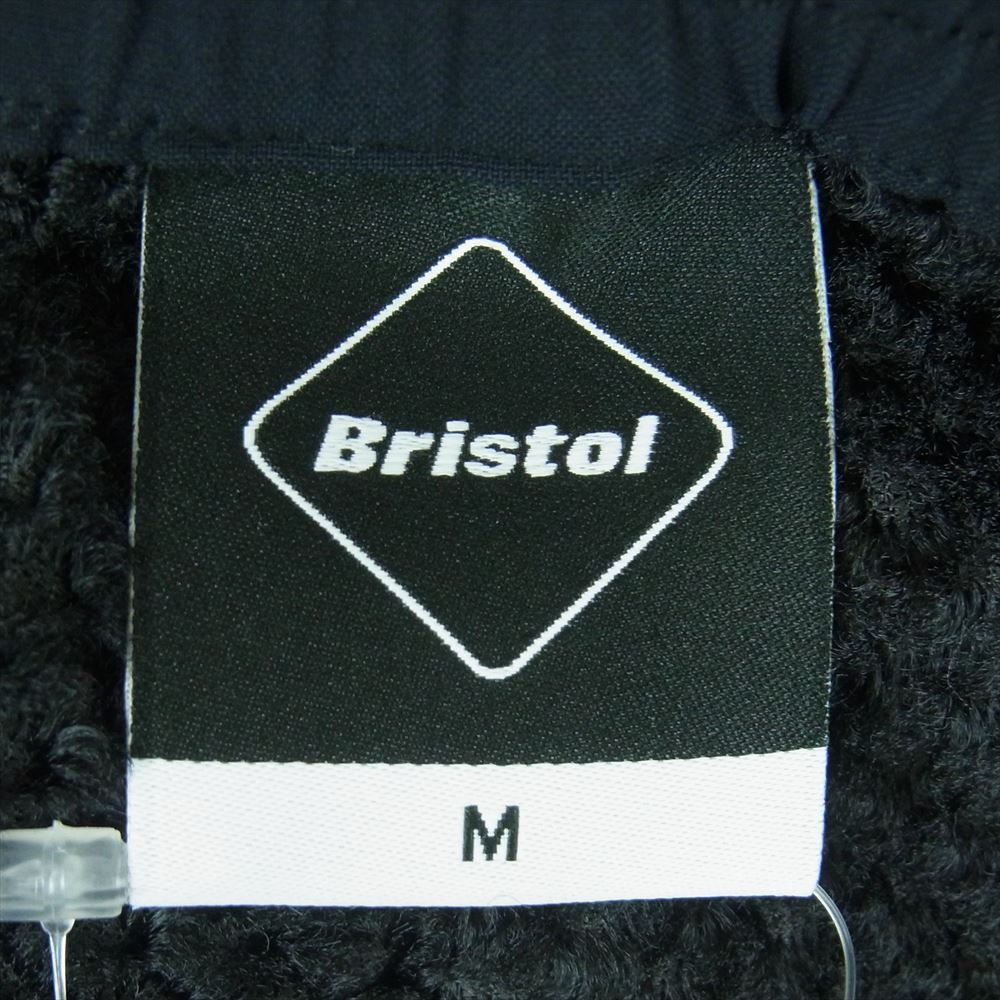 F.C.R.B. エフシーアールビー 23AW FCRB-232067 LYCRA TRACK RIBBED PANTS ライクラ トラック リベット パンツ ブラック系 M【美品】【中古】