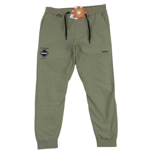 F.C.R.B. エフシーアールビー 23AW FCRB-232067 LYCRA TRACK RIBBED PANTS ライクラ トラック リベット パンツ ベージュ系 M【美品】【中古】