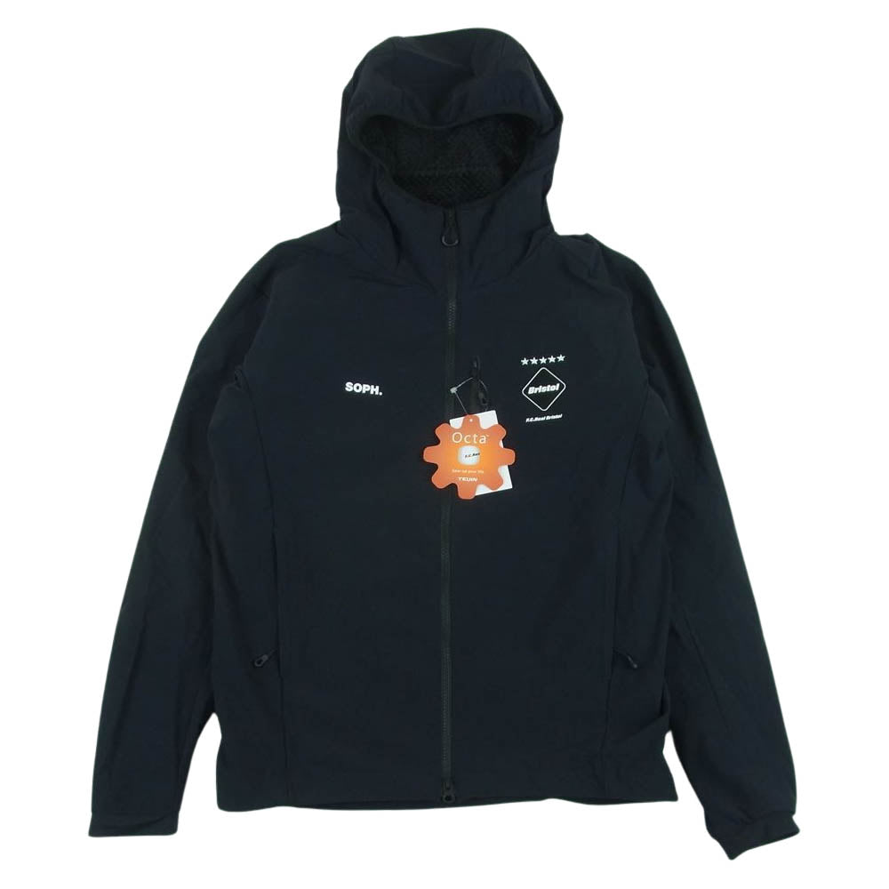 F.C.R.B. エフシーアールビー 23AW FCRB-232065 LYCRA HOODED BLOUSON ライクラファイバー フーデッド ブルゾン ジャケット ブラック系 M【美品】【中古】