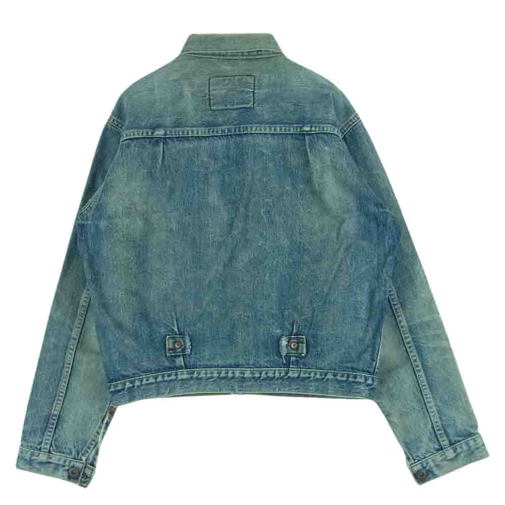 Levi's リーバイス J02 JT070 11 93 71506 XX 大戦モデル 復刻 デニム ジャケット 日本製 インディゴブルー系 36【中古】