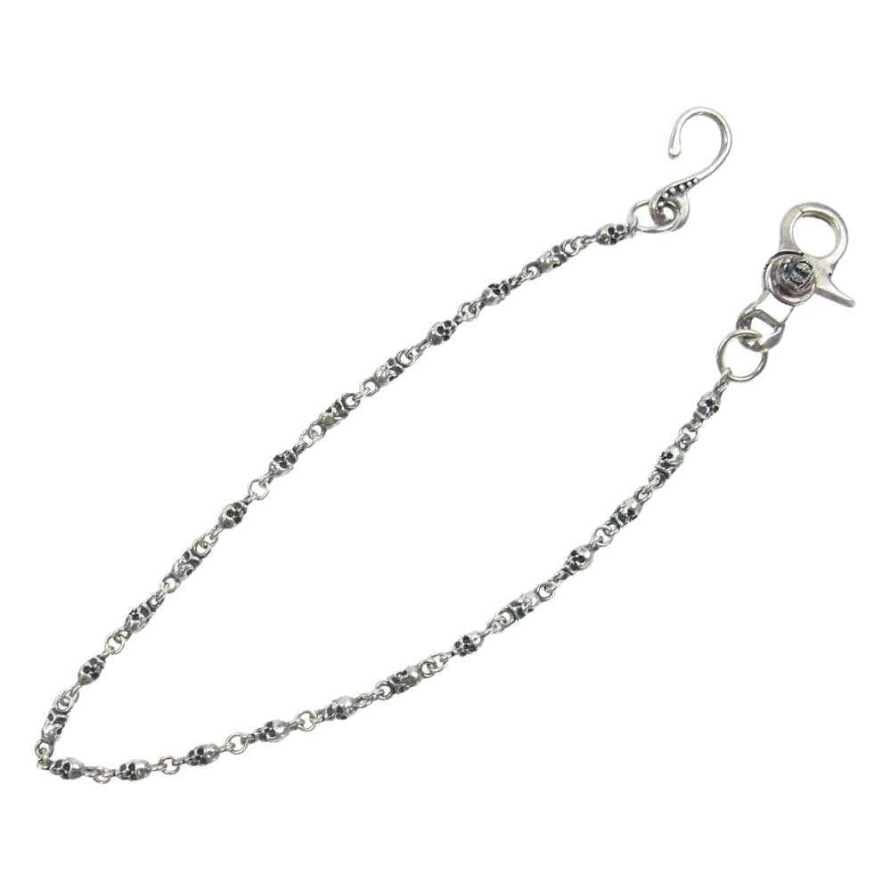 ROYAL ORDER ロイヤルオーダー 1クリップ 1フック スカルリンク  クラウンボール ウォレットチェーン【中古】