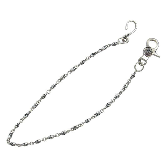 ROYAL ORDER ロイヤルオーダー 1クリップ 1フック スカルリンク  クラウンボール ウォレットチェーン【中古】