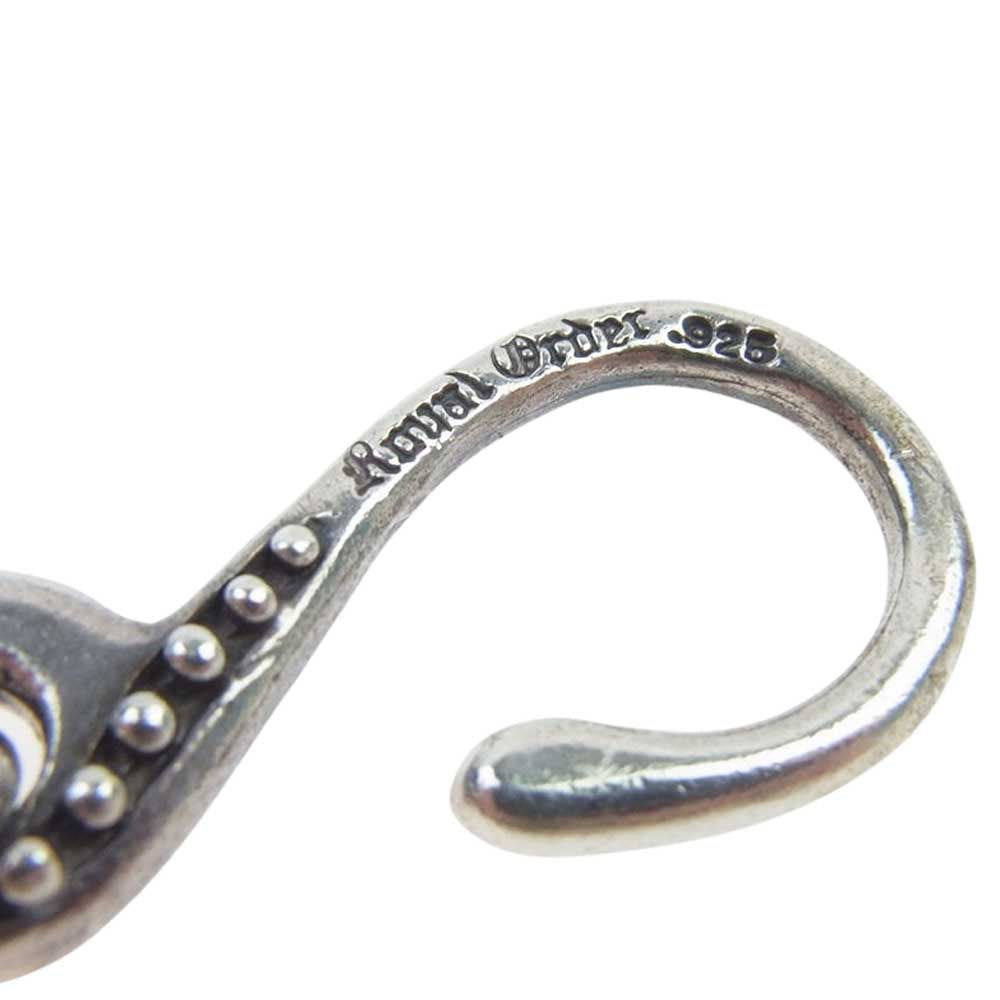 ROYAL ORDER ロイヤルオーダー 1クリップ 1フック スカルリンク  クラウンボール ウォレットチェーン【中古】