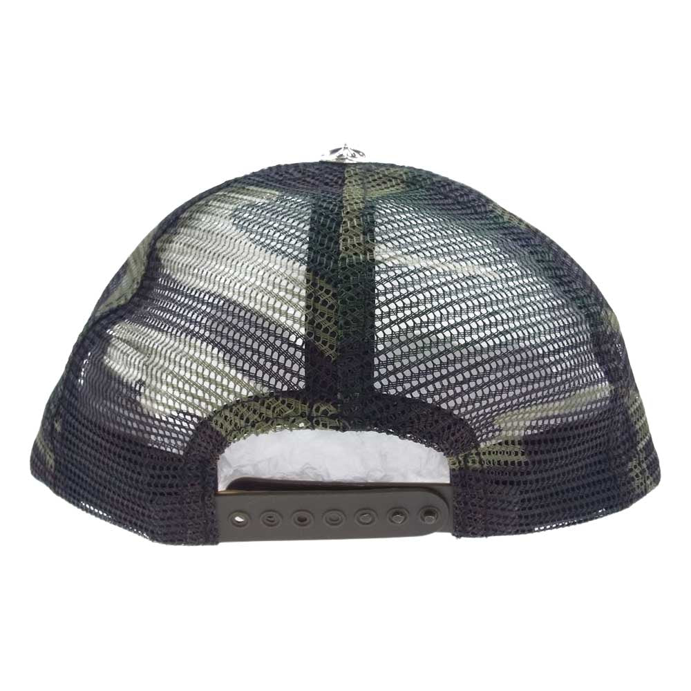 CHROME HEARTS クロムハーツ（原本無） TRUCKER CAP カモフラ トラッカー キャップ ブラック系【中古】