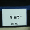 WTAPS ダブルタップス 22AW 222ATDT-CSM14 Long Sleeve BDY 02 Tee ボーダー 長袖 Tシャツ ブラック系 ブルー系 03【中古】