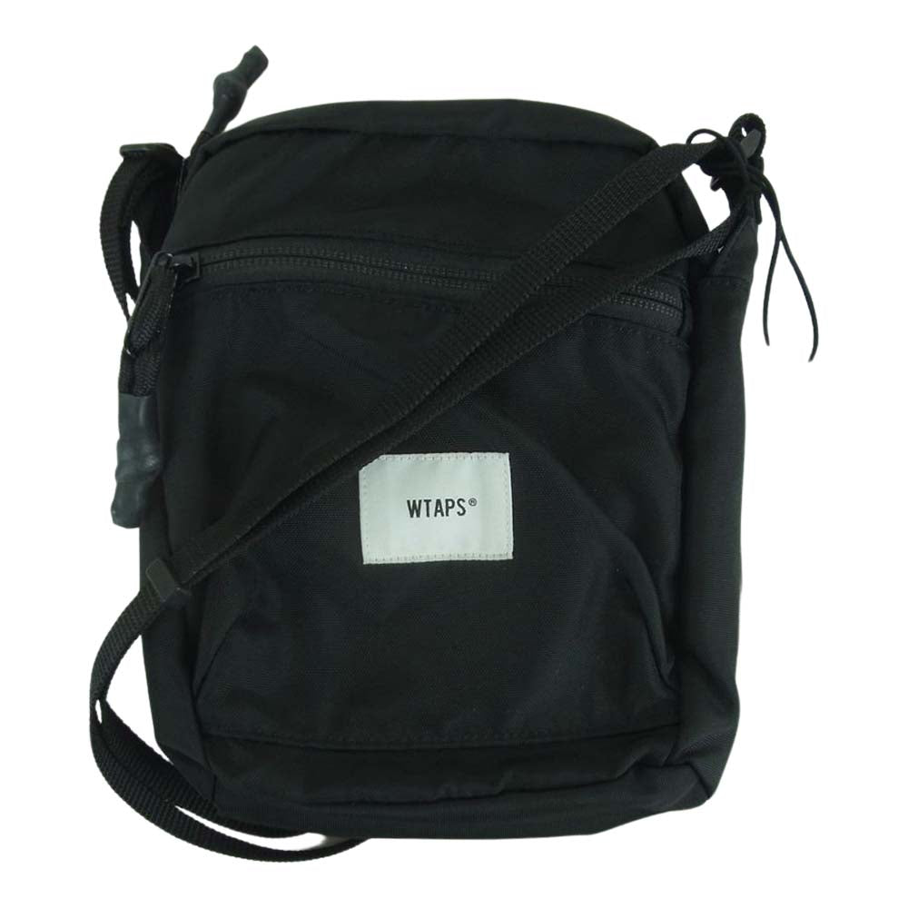 WTAPS ダブルタップス 22SS 221TQDT-CQ05 コーデュラ ナイロン ショルダー バッグ 日本製 ブラック系【中古】