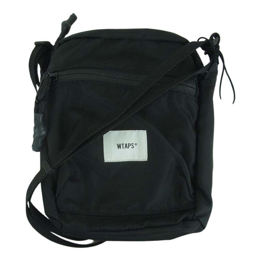 WTAPS ダブルタップス 22SS 221TQDT-CQ05 コーデュラ ナイロン ショルダー バッグ 日本製 ブラック系【中古】