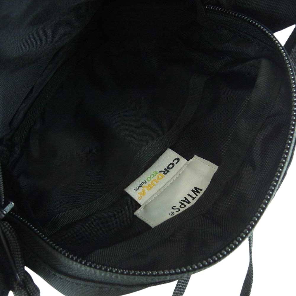 WTAPS ダブルタップス 22SS 221TQDT-CQ05 コーデュラ ナイロン ショルダー バッグ 日本製 ブラック系【中古】
