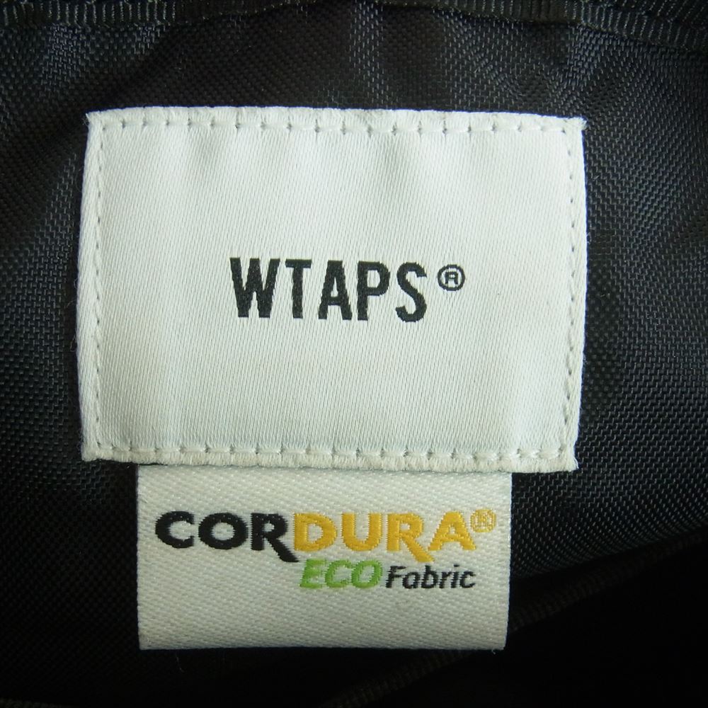 WTAPS ダブルタップス 22SS 221TQDT-CQ05 コーデュラ ナイロン ショルダー バッグ 日本製 ブラック系【中古】