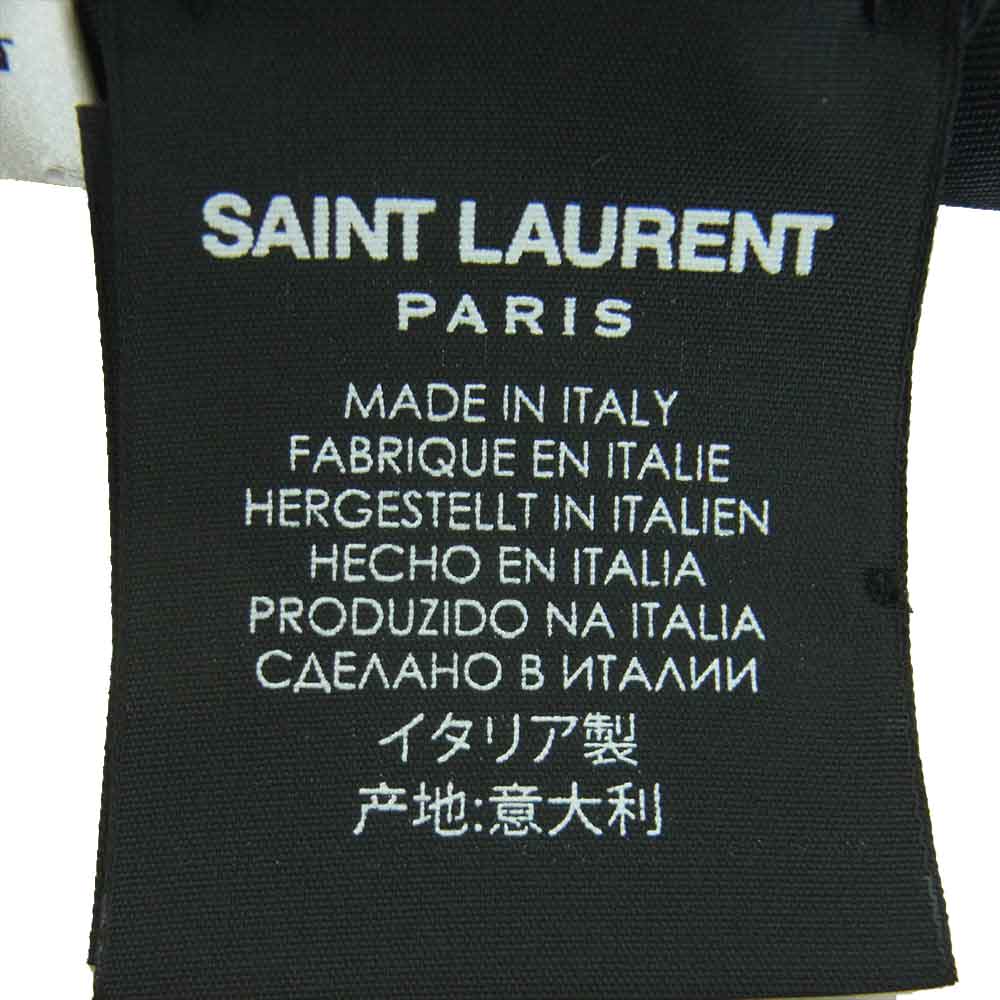 SAINT LAURENT サンローラン リボンタイ 蝶ネクタイ ブラック系【美品】【中古】