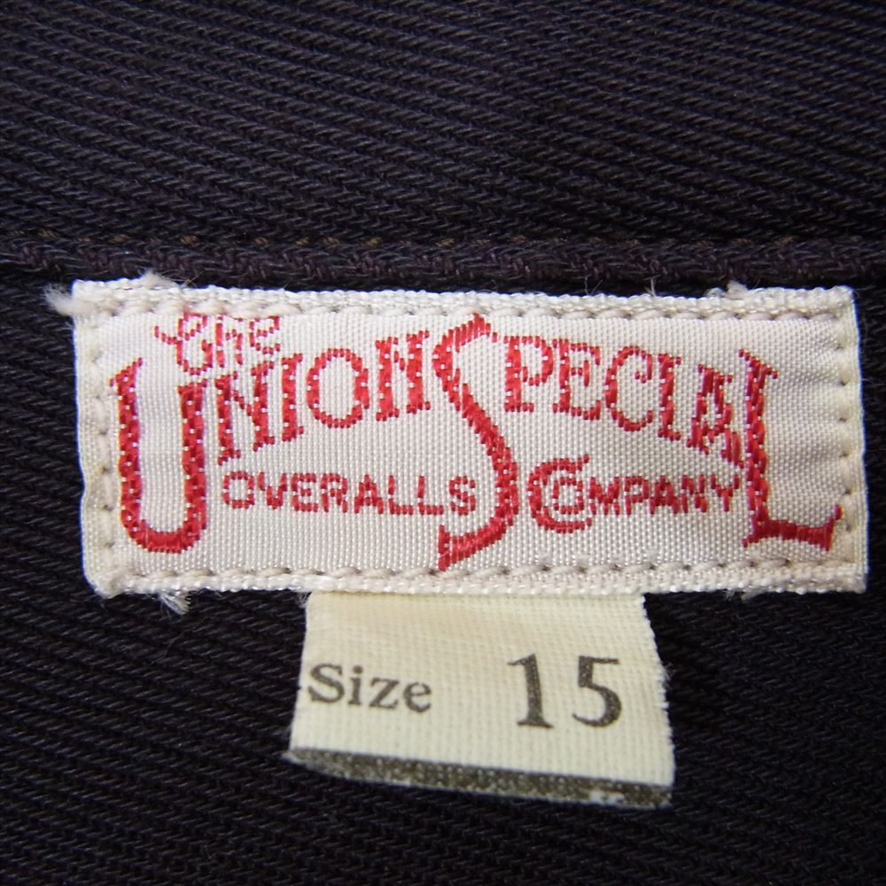 FREEWHEELERS フリーホイーラーズ 1930s STYLE WORK SHIRT Gemsa ジェムサ ワーク シャツ ブラック系 15【中古】