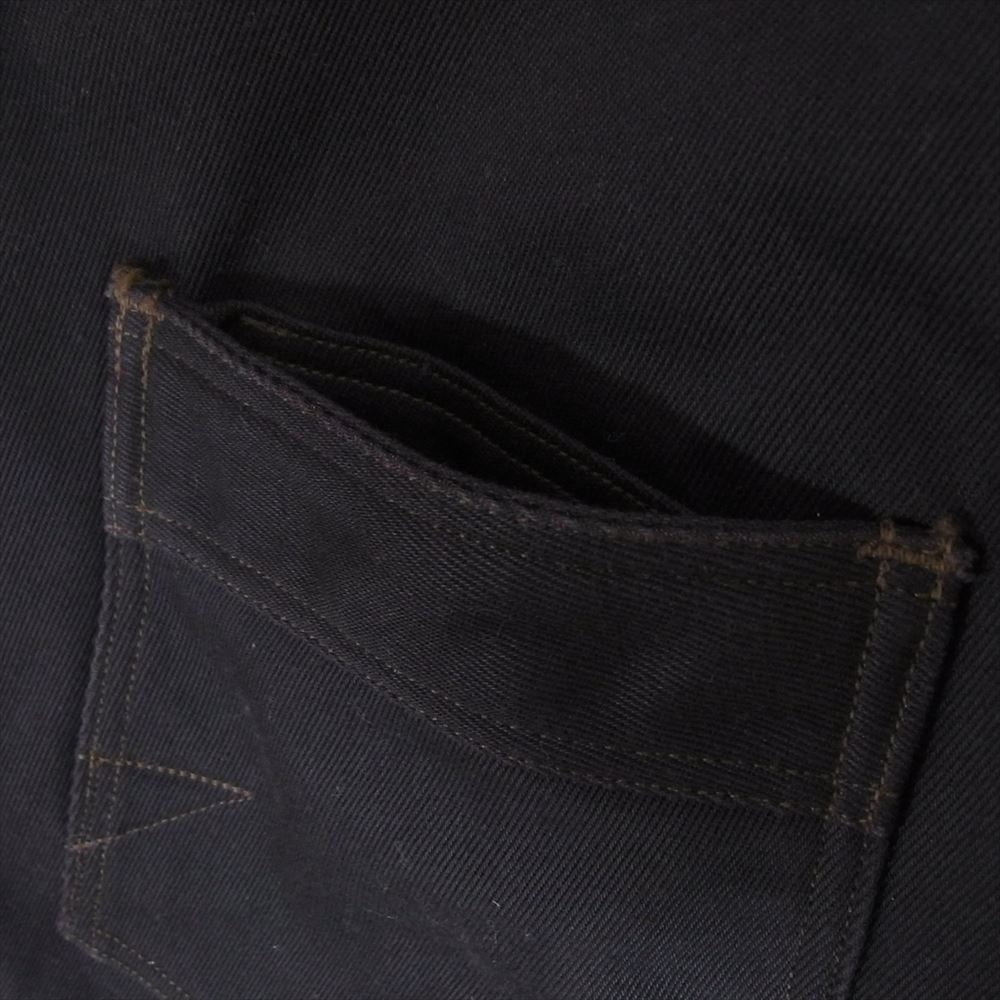 FREEWHEELERS フリーホイーラーズ 1930s STYLE WORK SHIRT Gemsa ジェムサ ワーク シャツ ブラック系 15【中古】