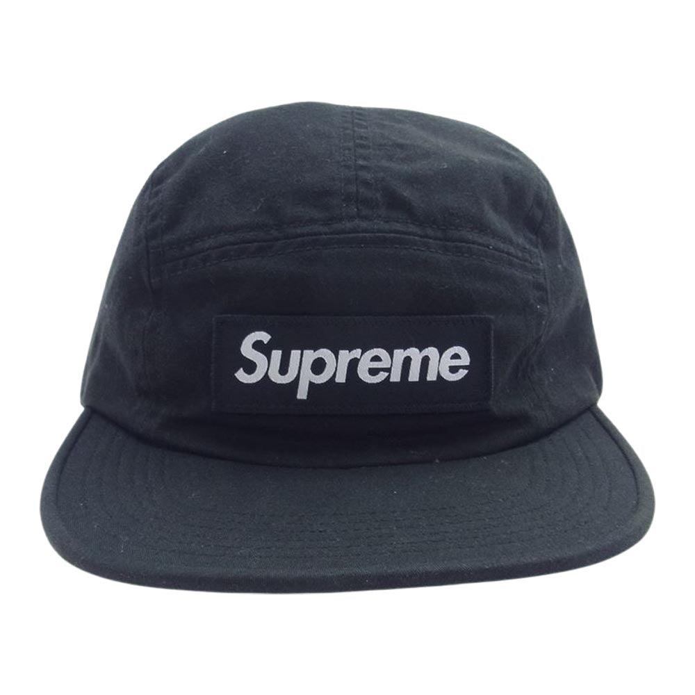 Supreme シュプリーム ジェットキャップ ボックスロゴ 帽子 ブラック系【中古】