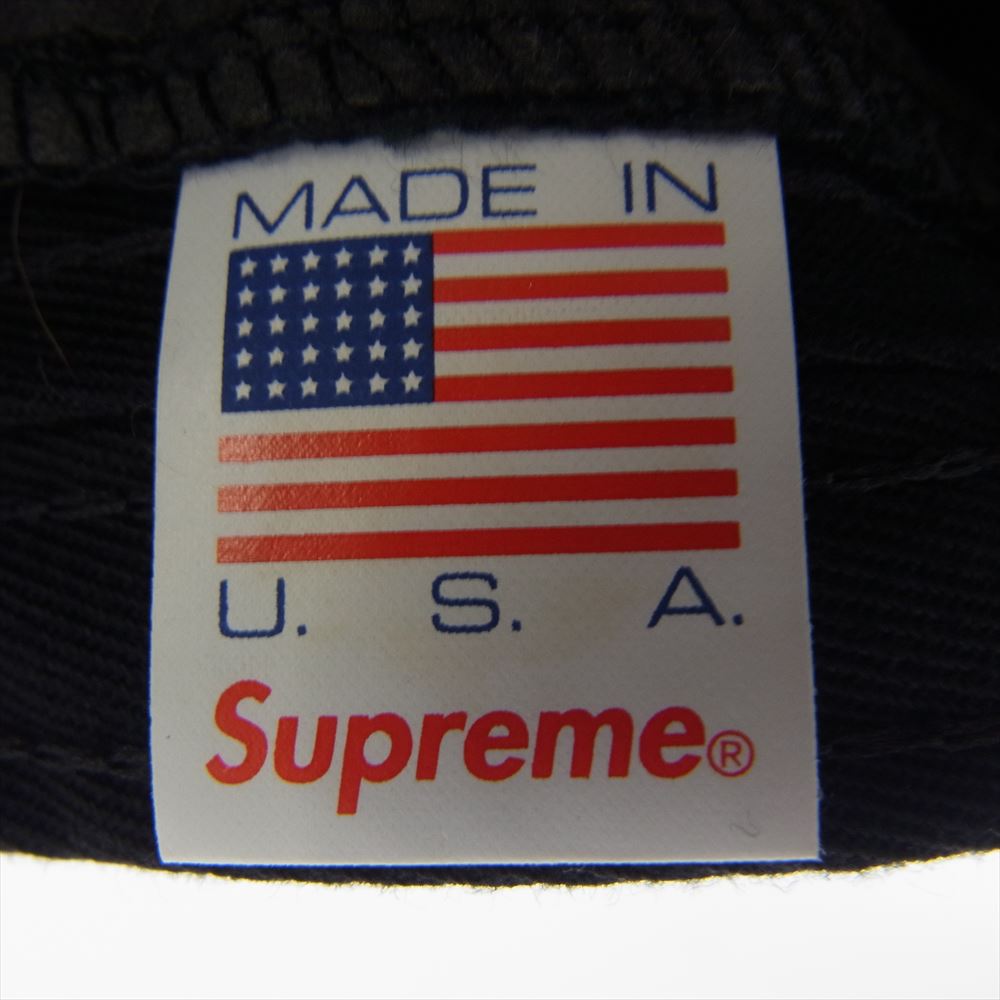 Supreme シュプリーム ジェットキャップ ボックスロゴ 帽子 ブラック系【中古】