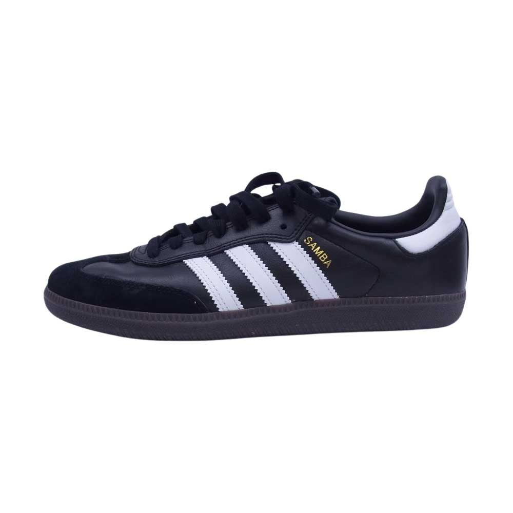 adidas アディダス GW3159 SKATEBOARDING SAMBA ADV スケートボーディング サンバ スニーカー ブラック系 26.5cm【中古】
