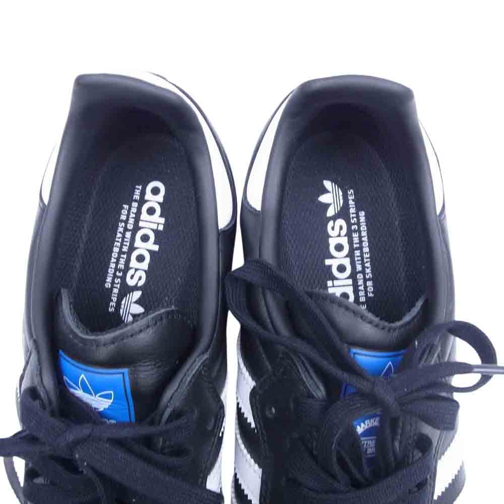 adidas アディダス GW3159 SKATEBOARDING SAMBA ADV スケートボーディング サンバ スニーカー ブラック系 26.5cm【中古】