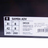 adidas アディダス GW3159 SKATEBOARDING SAMBA ADV スケートボーディング サンバ スニーカー ブラック系 26.5cm【中古】