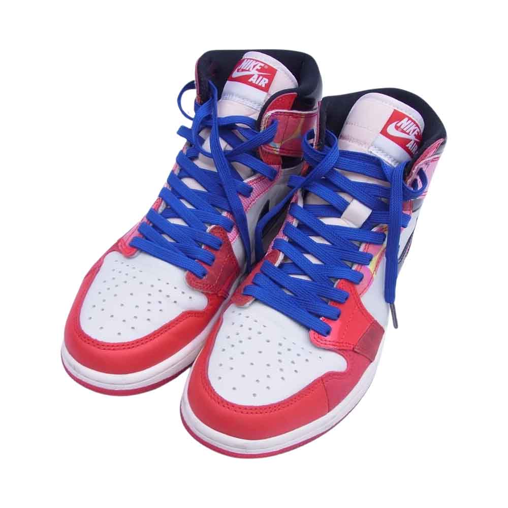 NIKE ナイキ DV1748-601 Spider-Man スパイダーマン AIR JORDAN 1 HIGH OG SP エアジョーダン スニーカー レッド系 26cm【中古】