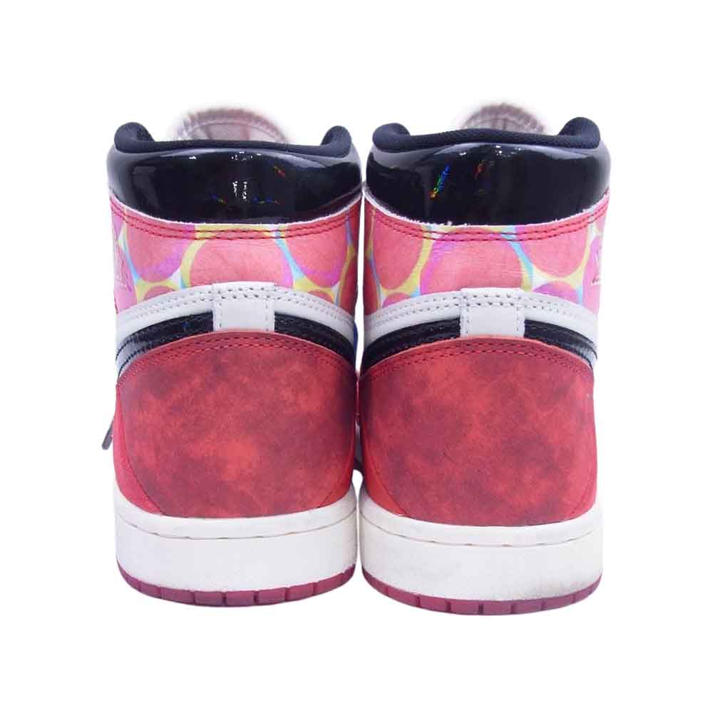 NIKE ナイキ DV1748-601 Spider-Man スパイダーマン AIR JORDAN 1 HIGH OG SP エアジョーダン スニーカー レッド系 26cm【中古】