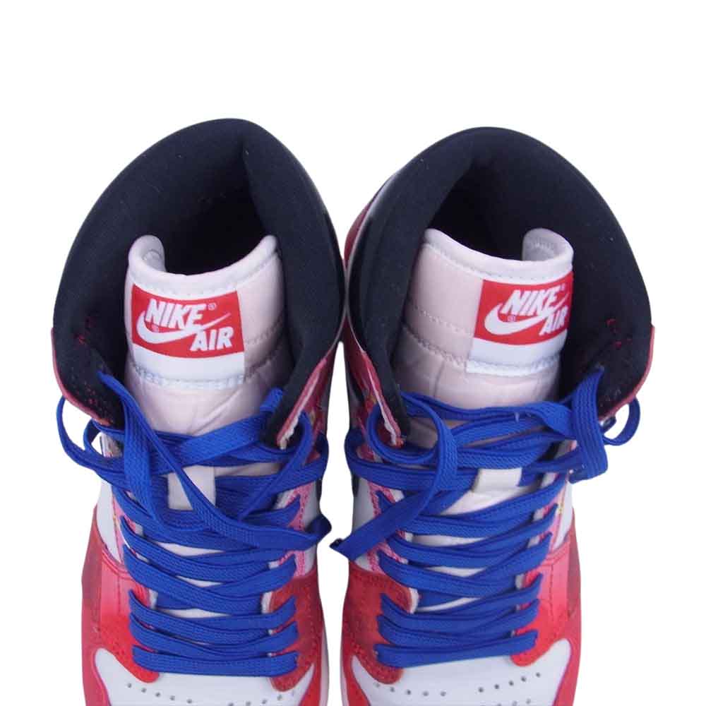 NIKE ナイキ DV1748-601 Spider-Man スパイダーマン AIR JORDAN 1 HIGH OG SP エアジョーダン スニーカー レッド系 26cm【中古】