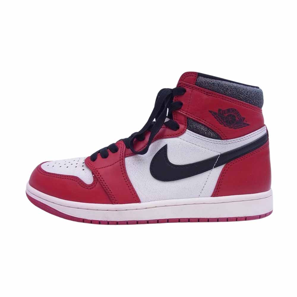 NIKE ナイキ DZ5485-612 Air Jordan 1 High OG Lost & Found/Chicago AJ1 エアジョーダン ハイ ロスト & ファウンド/シカゴ スニーカー レッド系 26cm【中古】