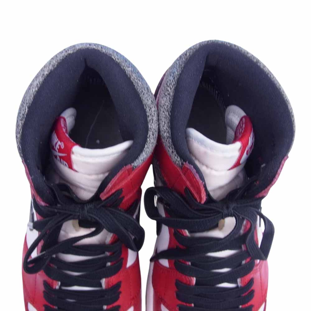 NIKE ナイキ DZ5485-612 Air Jordan 1 High OG Lost & Found/Chicago AJ1 エアジョーダン ハイ ロスト & ファウンド/シカゴ スニーカー レッド系 26cm【中古】