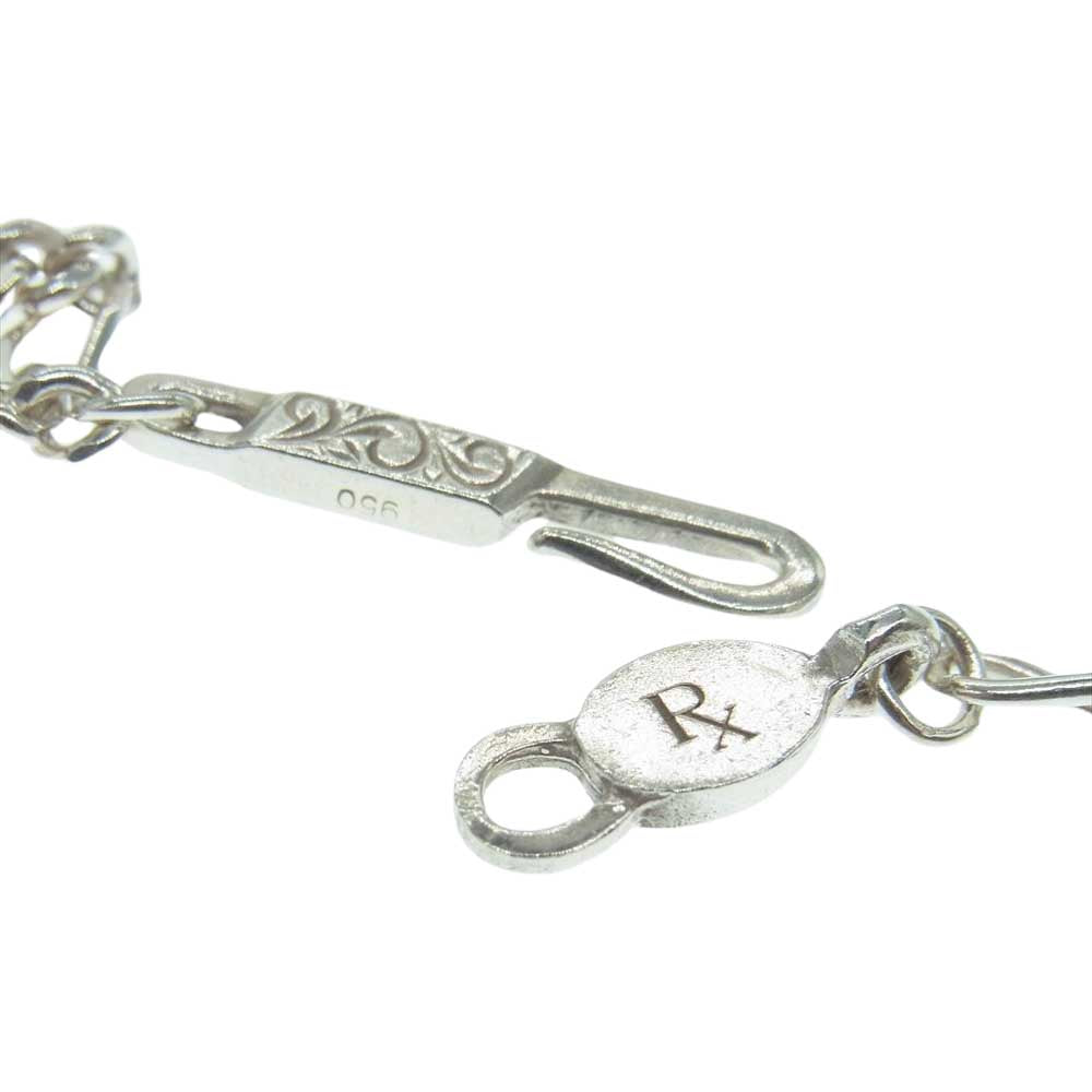 アンチドートバイヤーズクラブ Engraved Large Cross Pendant 唐草 クロスモチーフ ペンダントトップ ネックレス シルバー系【中古】