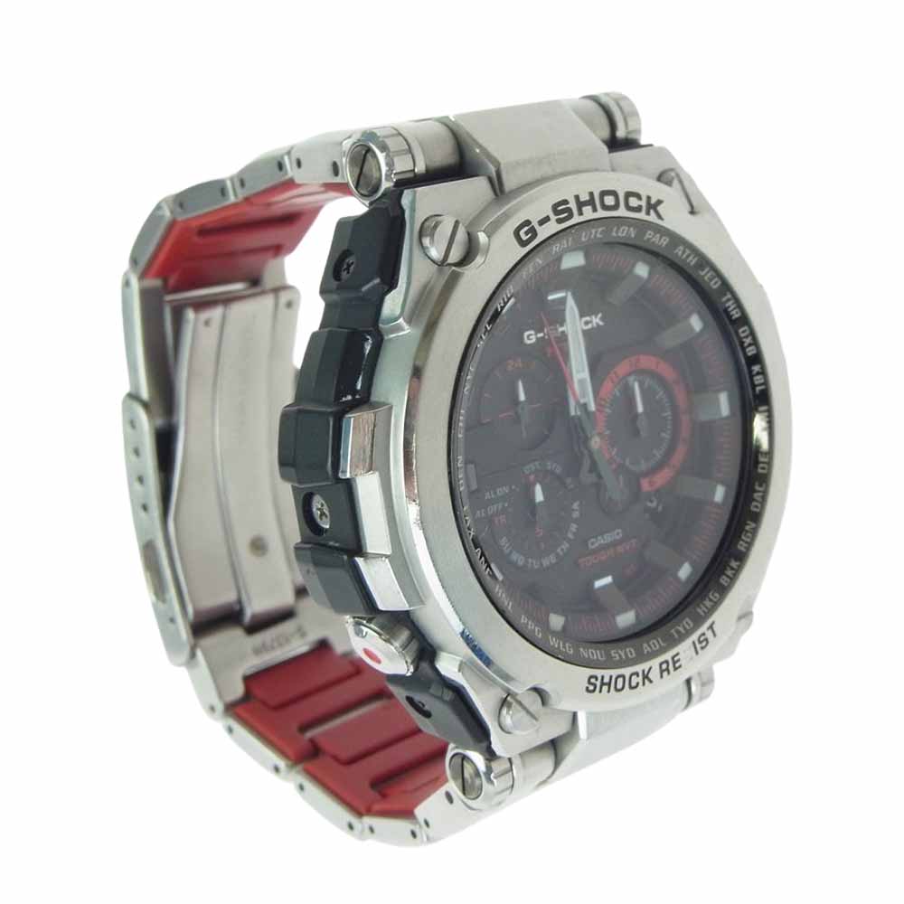 G-SHOCK ジーショック MTG-S1000D-1AJF 電波ソーラー 電波時計 腕時計 ウォッチ シルバー系【中古】