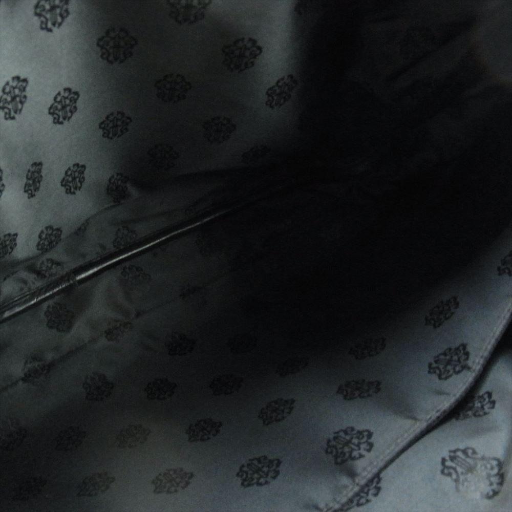 CHROME HEARTS クロムハーツ（原本無） BAG-DIAPER 2WAY ダイパー ダガージップ フレアパッチ オールレザー ショルダー ビジネス バッグ ブラック系【中古】