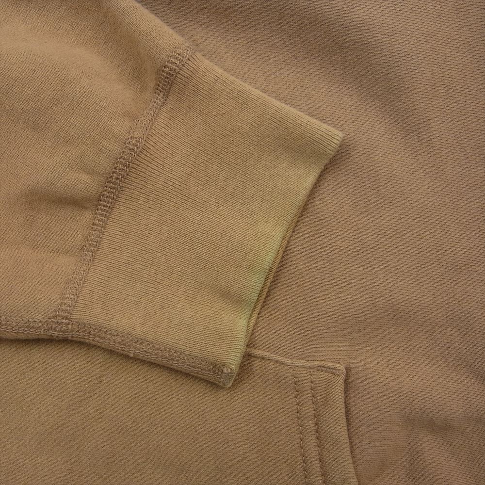 Supreme シュプリーム 19SS Apple Hooded Sweatshirt アップル グラフィック フーディ スウェット パーカー　 ブラウン系 L【中古】