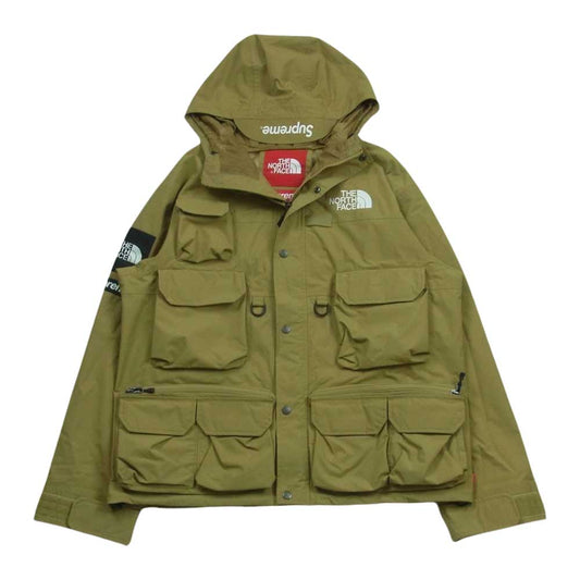 Supreme シュプリーム 20SS NP02001I THE NORTH FACE ノースフェイス Cargo Jacket カーゴ ジャケット ベージュ系 M【中古】