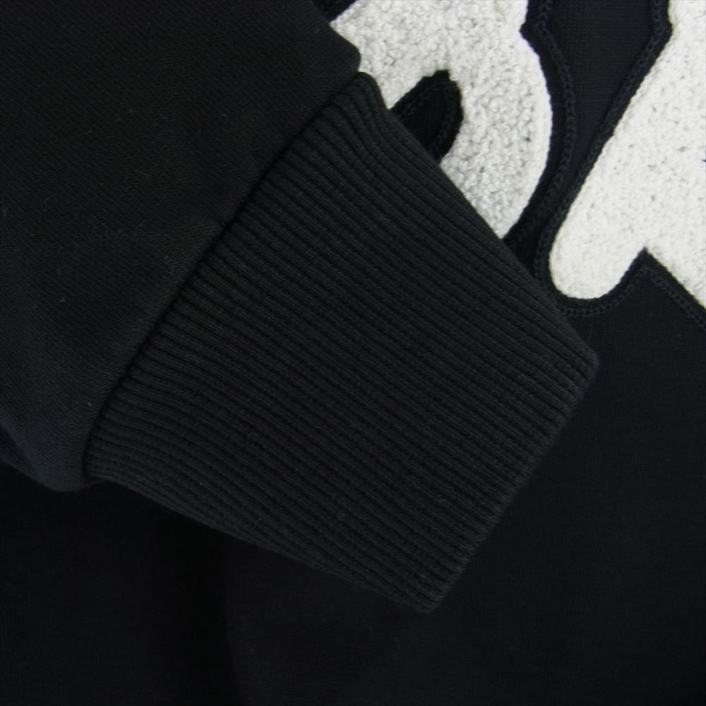 DIOR HOMME ディオールオム 19SS 923J620N1242 × KAWS カウズ BEE CREWNECK SWEAT ビー クルーネック スウェット 刺繍 ブラック系 L【中古】
