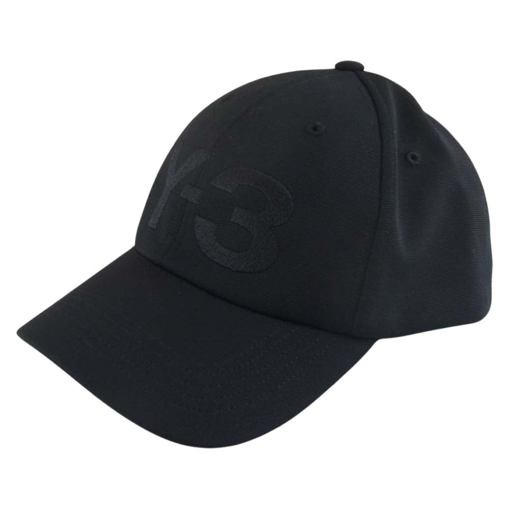 Y-3 Yohji Yamamoto ワイスリー ヨウジヤマモト FH9290 CLASSIC LOGO CAP クラシック ロゴ キャップ 帽子 ブラック系【中古】