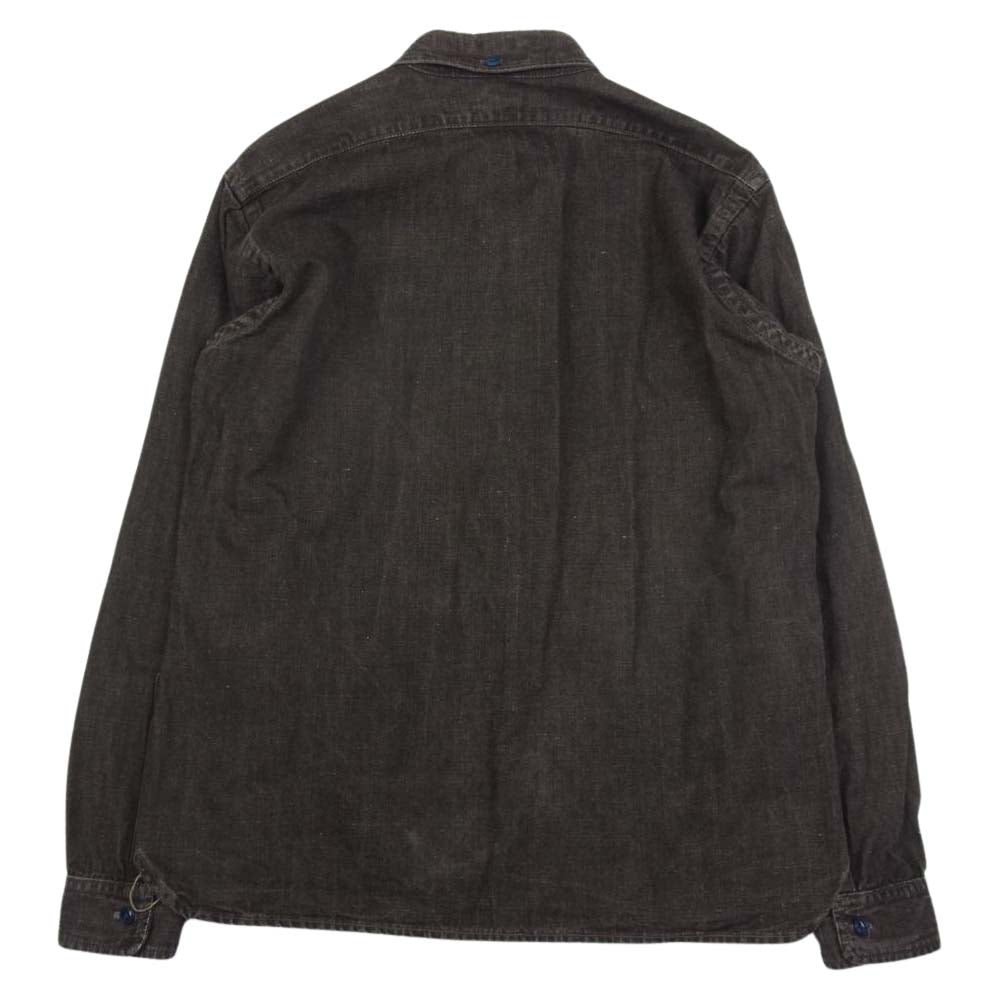 MR.FREEDOM ミスターフリーダム NOS BROWN シャンブレー プルオーバー シャツ ブラウン系 M【中古】