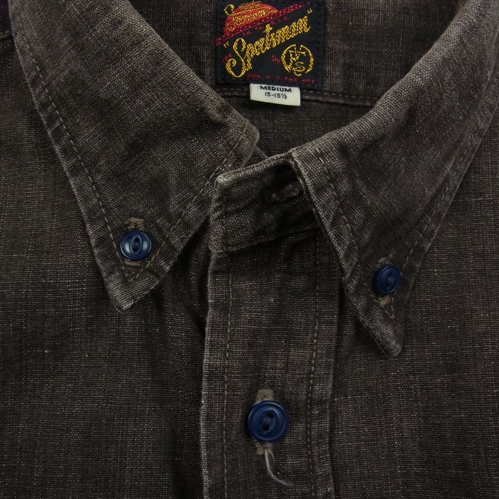 MR.FREEDOM ミスターフリーダム NOS BROWN シャンブレー プルオーバー シャツ ブラウン系 M【中古】