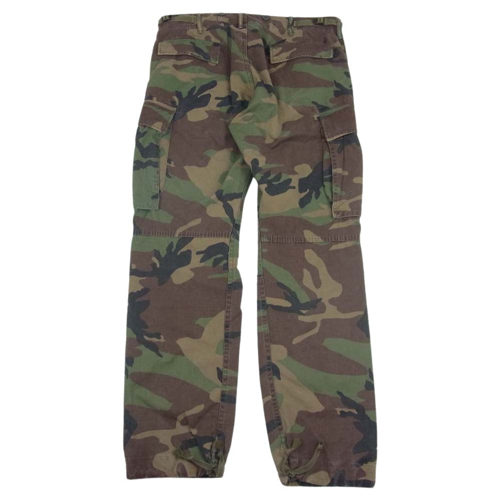 RRL ダブルアールエル リップストップ カーゴ パンツ カモ 迷彩 カーキ系 31×32【中古】