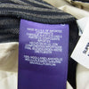 RALPH LAUREN ラルフローレン Purple Label パープルレーベル 50th anniversary ストライプ トラウザー パンツ ブラック系【美品】【中古】