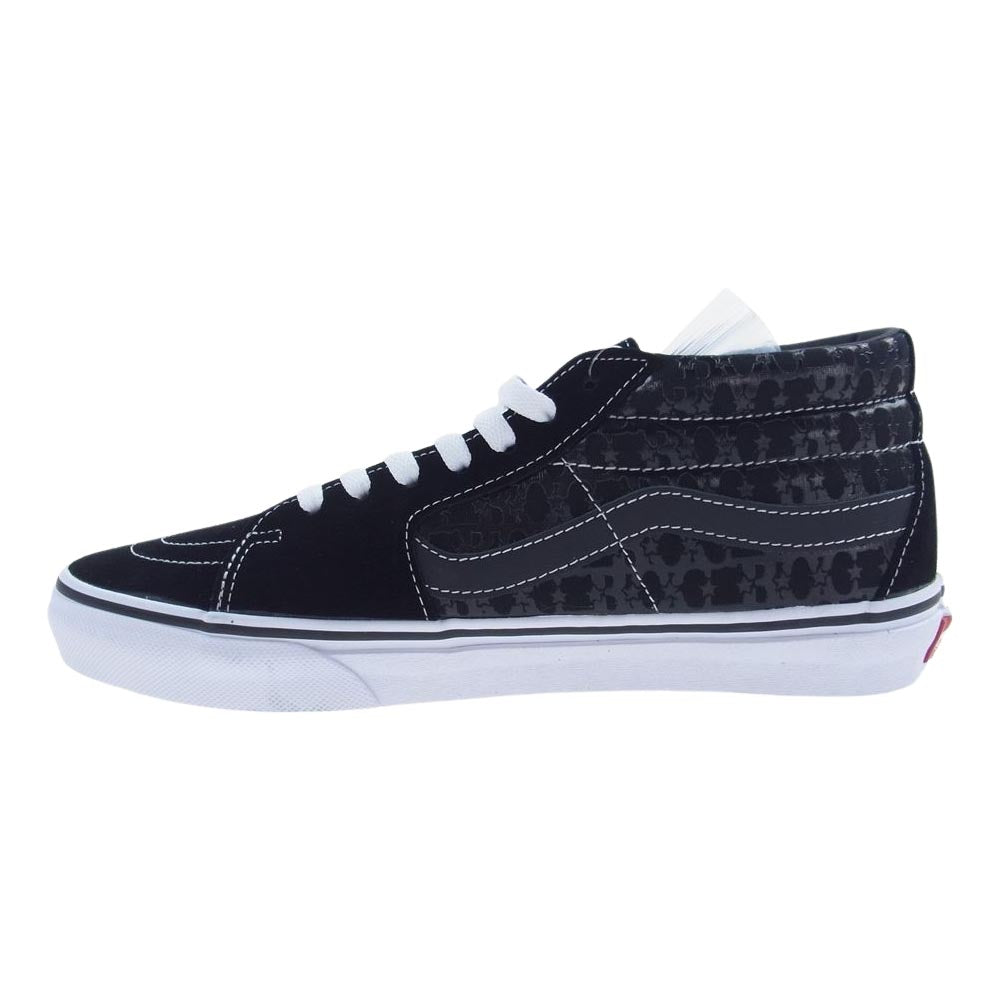 VANS バンズ V38MID CF BUMP SK8-MID スケートミッド BUMP OF CHICKEN コラボ スニーカー ブラック系 ホワイト系 26.5cm【新古品】【未使用】【中古】