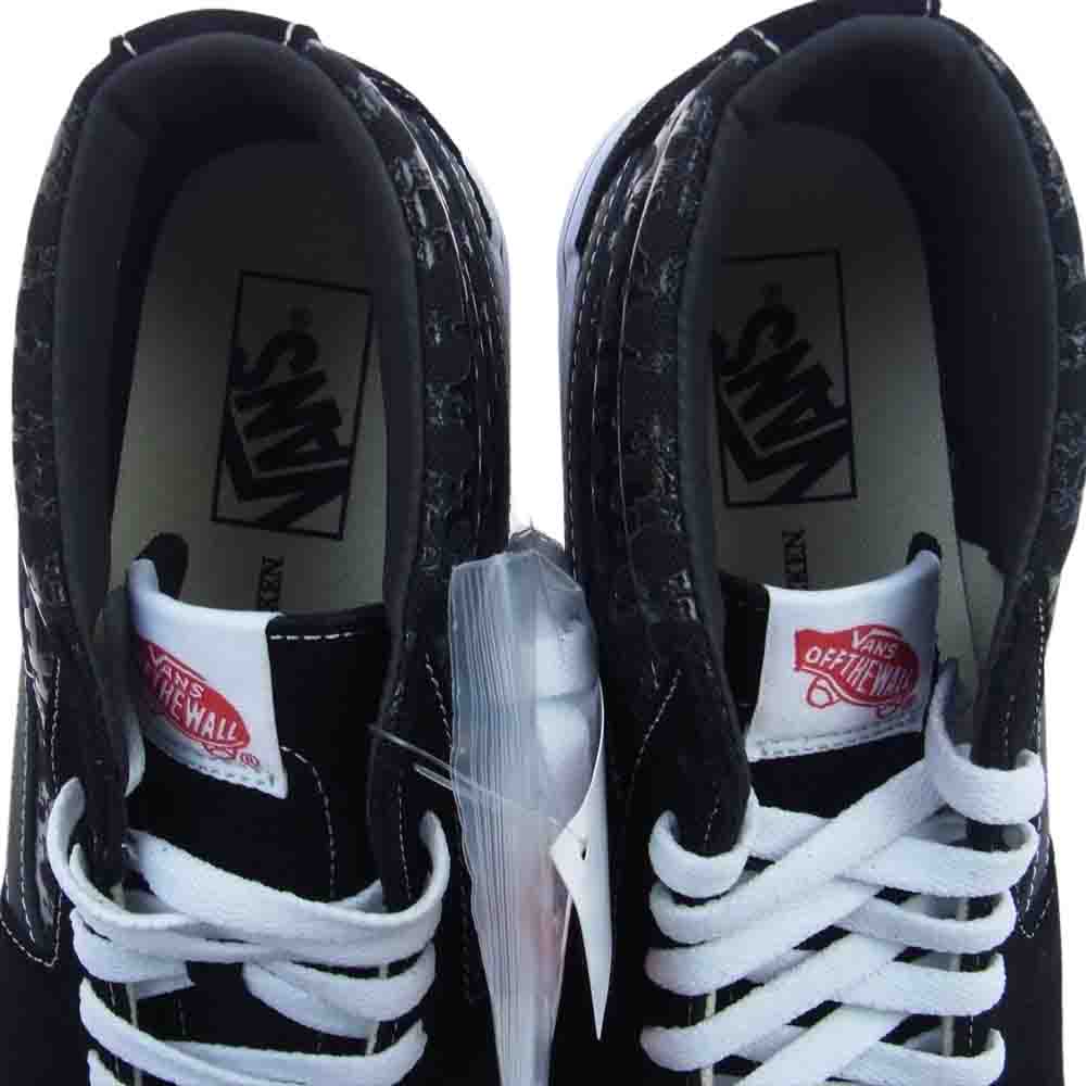 VANS バンズ V38MID CF BUMP SK8-MID スケートミッド BUMP OF CHICKEN コラボ スニーカー ブラック系 ホワイト系 26.5cm【新古品】【未使用】【中古】