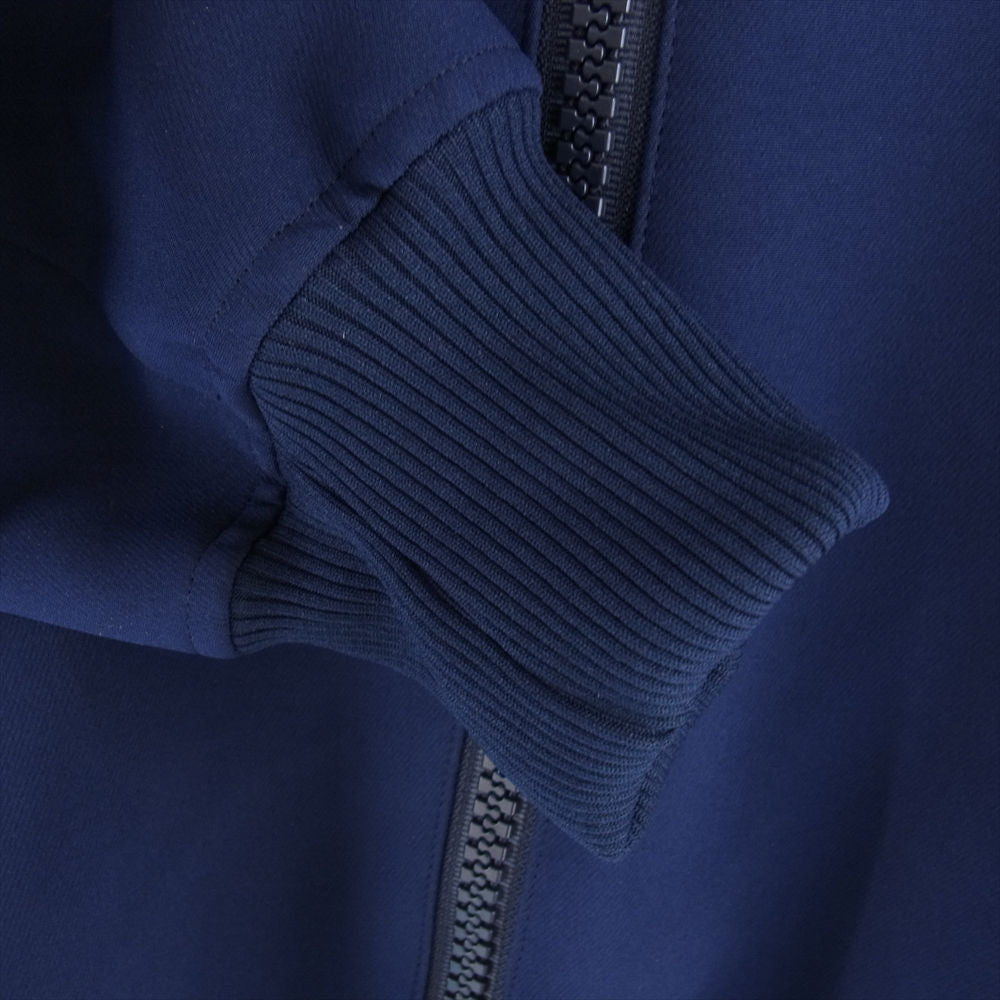 Sacai サカイ 22AW 22-02816M Technical Jersey Zip Up Blouson テクニカル ジャージ ジップアップ ブルゾン トラック ジャケット ネイビー系 1【新古品】【未使用】【中古】