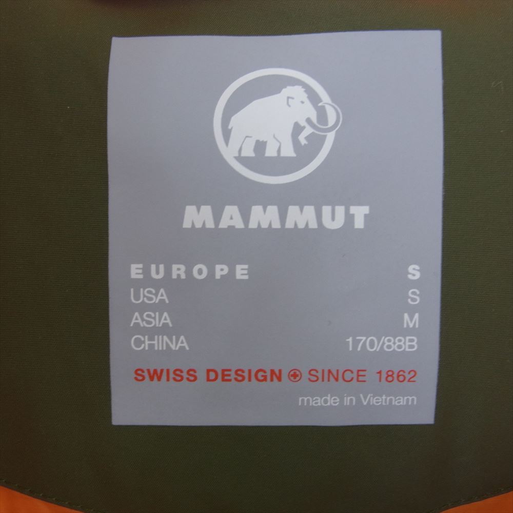 Mammut マムート 1010-29131 Floeberg HS Thermo Hooded Coat AF ダウン ジャケット モスグリーン系 JP:M【極上美品】【中古】