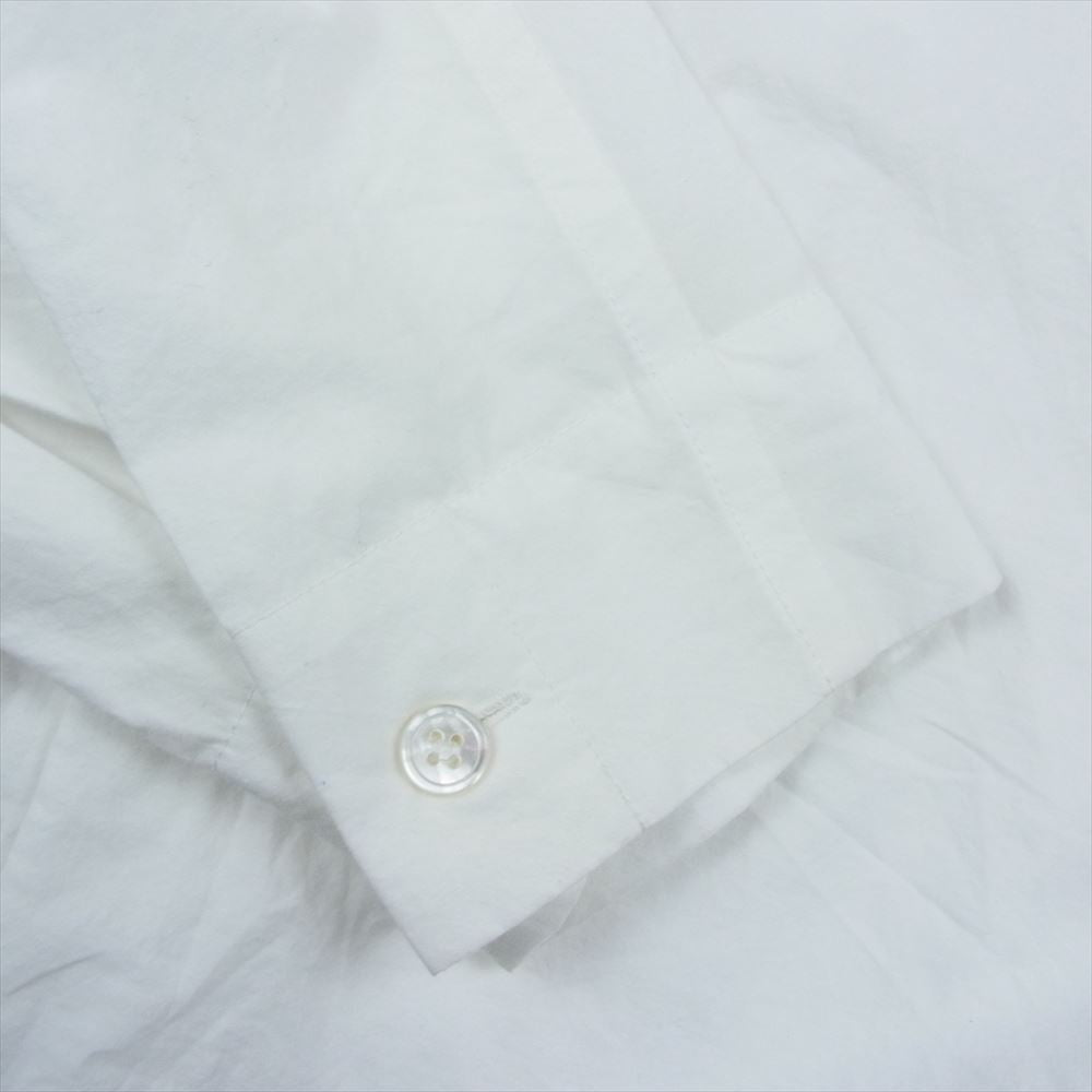 HOMME PLISSE ISSEY MIYAKE オム プリッセ イッセイミヤケ HP33FJ345 STREAMLINE SHIRT ストリーム シャツ ブラウス ホワイト系 3【中古】