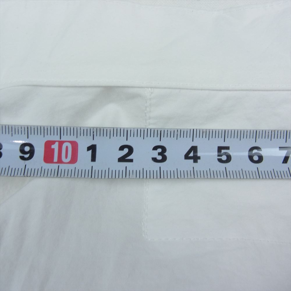 HOMME PLISSE ISSEY MIYAKE オム プリッセ イッセイミヤケ HP33FJ345 STREAMLINE SHIRT ストリーム シャツ ブラウス ホワイト系 3【中古】