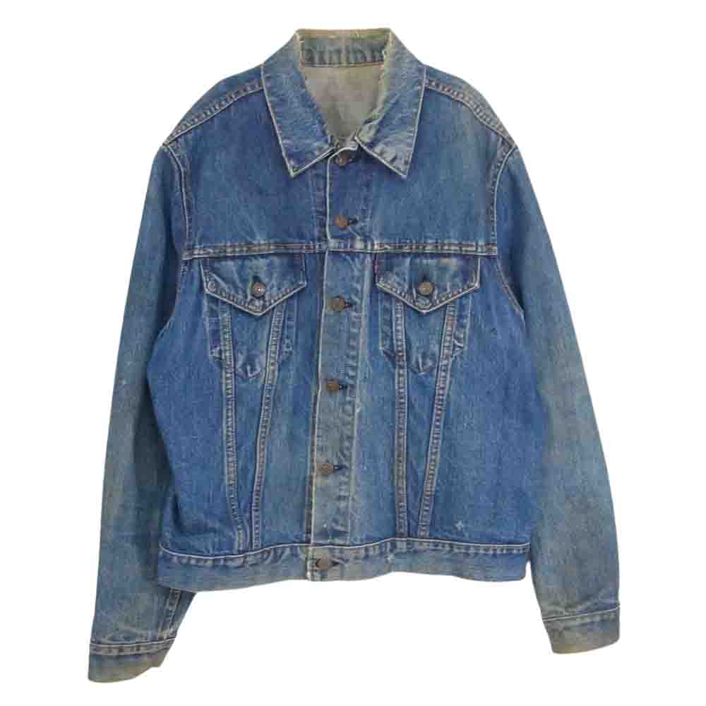 Levi's リーバイス 70505 ビッグE BigE ボタン裏刻印525 ヴィンテージ オリジナル デニムジャケット インディゴブルー系 サイズ表記無【中古】