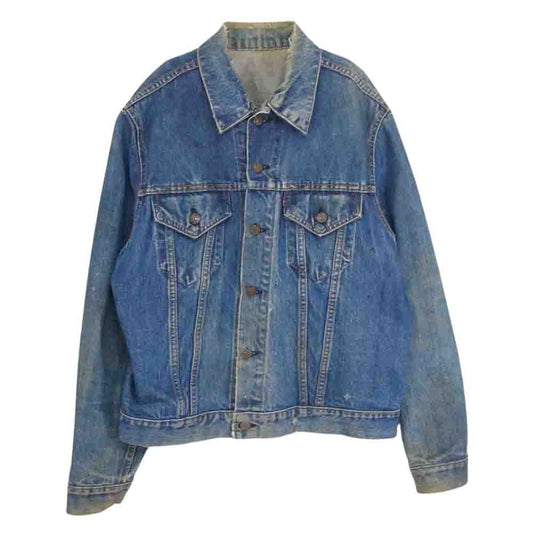 Levi's リーバイス 70505 ビッグE BigE ボタン裏刻印525 ヴィンテージ オリジナル デニムジャケット インディゴブルー系 サイズ表記無【中古】