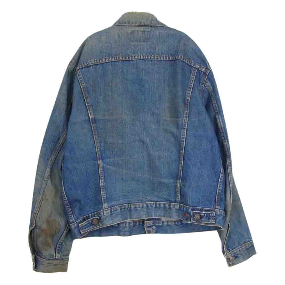 Levi's リーバイス 70505 ビッグE BigE ボタン裏刻印525 ヴィンテージ オリジナル デニムジャケット インディゴブルー系 サイズ表記無【中古】